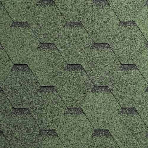 Бітумна черепиця Armourshield Plus (23) Amazon Green Ultra