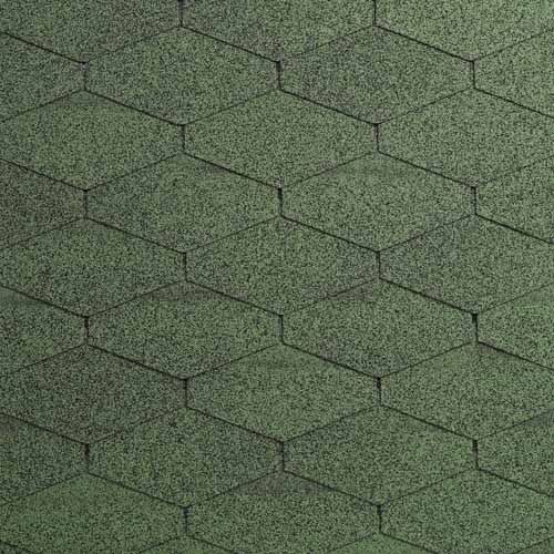 Бітумна черепиця Diamant Plus (03) Amazon Green