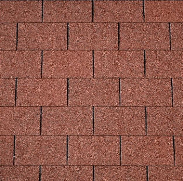 Бітумна черепиця Monarch 4T (10) Tile Red