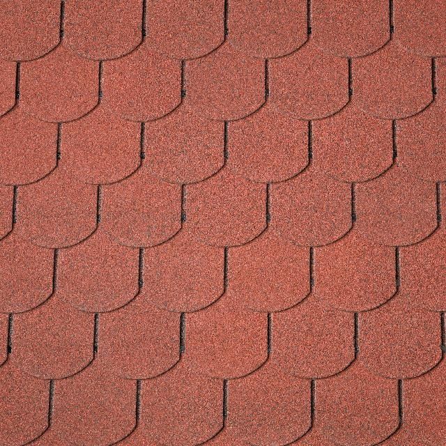 Бітумна черепиця Superglas Biber (10) Tile Red