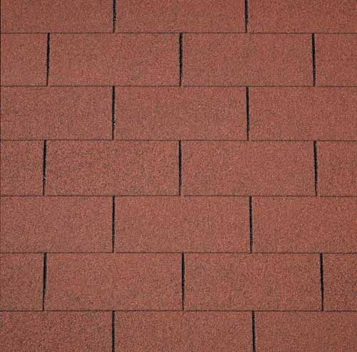 Бітумна черепиця Superglass 3T (10) Tile Red