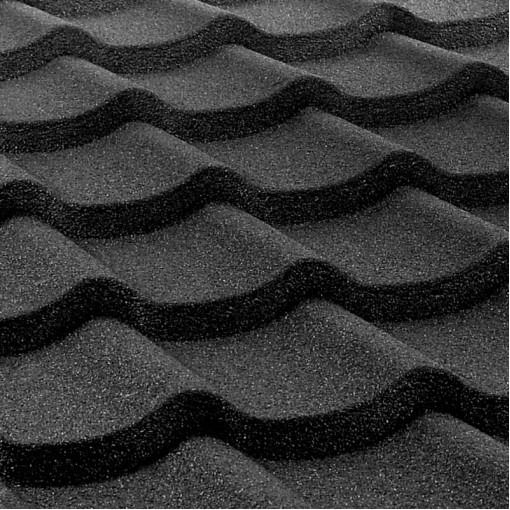 Композитна черепиця Standard ТМ "Queentile" black