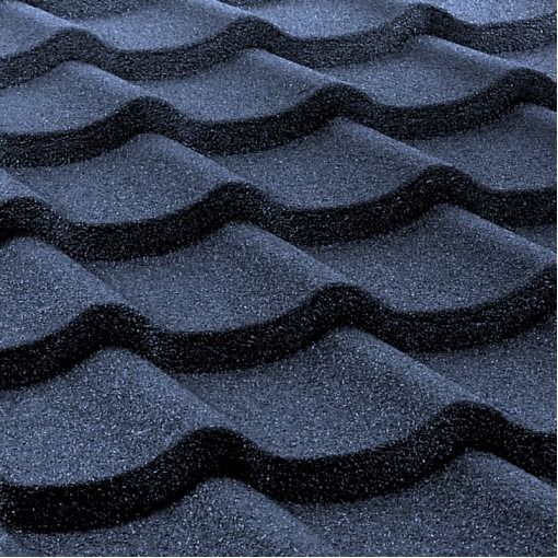 Композитна черепиця Standard ТМ "Queentile" blue