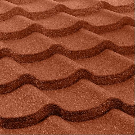 Композитна черепиця Standard ТМ "Queentile" terra-cotta