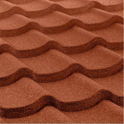 Композитна черепиця Standard ТМ "Queentile" terra-cotta