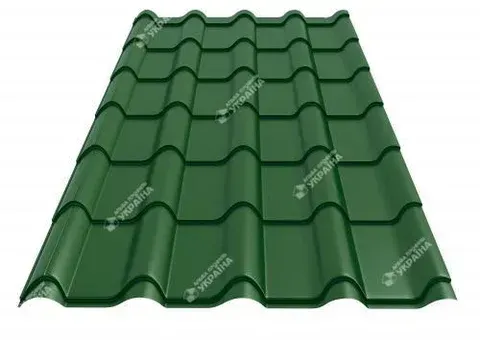 Металочерепиця Опал (Ral 6005 PEMA)