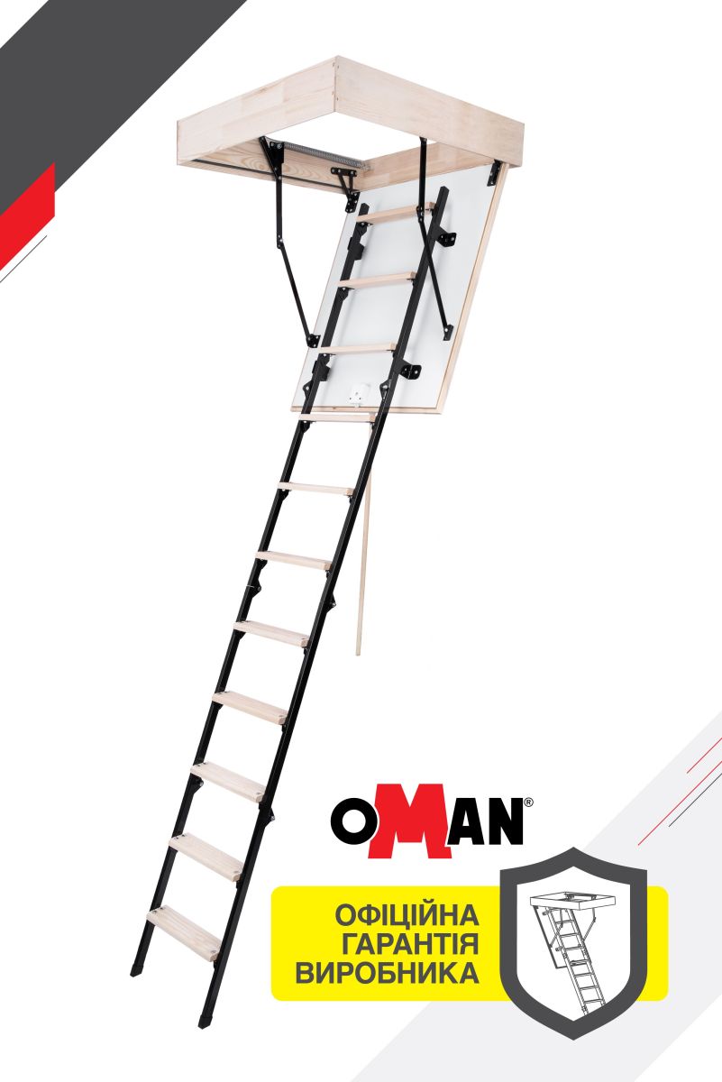 Сходи на горище Oman Mini Termo (80x80) H260