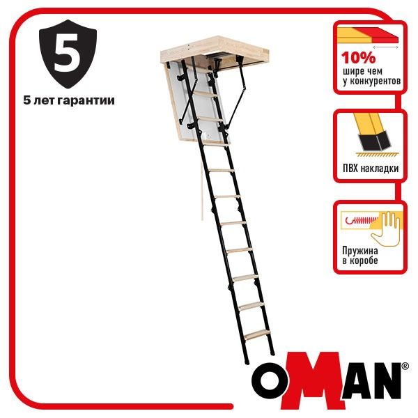 Сходи на горище Oman Mini Termo (90x60) H265