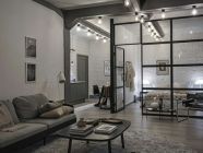 Скляні перегородки в стилі Loft