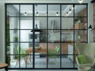 Скляні перегородки в стилі Loft